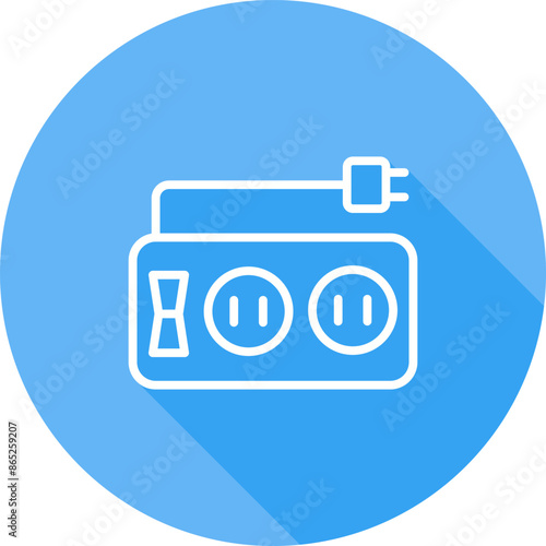 Power Strip Vector Icon