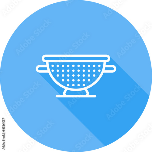 Colander Vector Icon