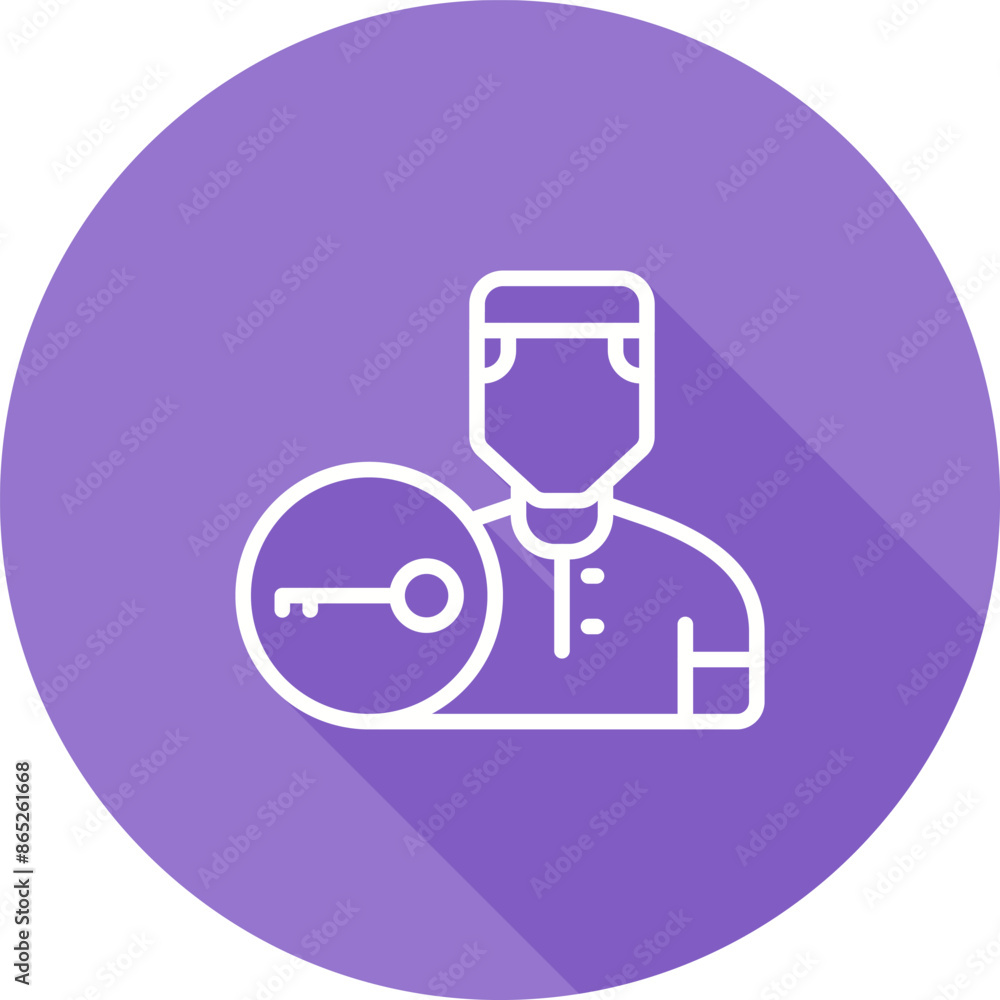 User Security Access Vector Icon User Security Access Vector Icon