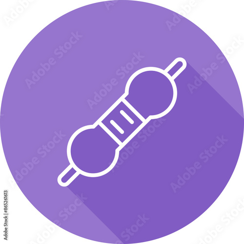 Resistor Vector Icon