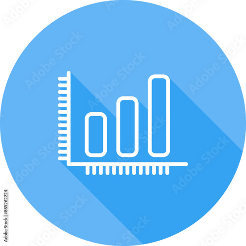 Bar Chart Vector Icon