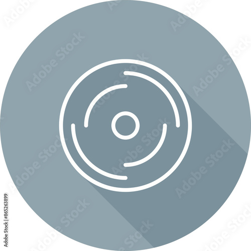 Disk Vector Icon