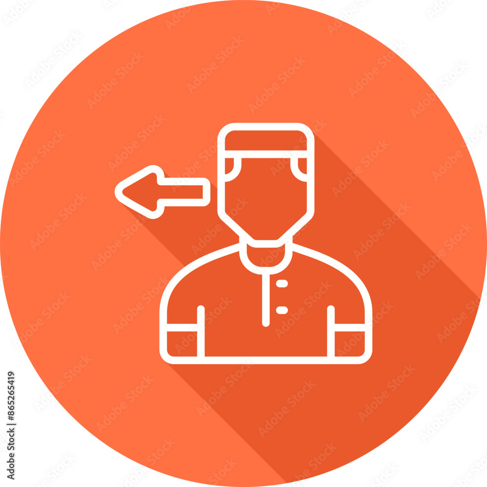 Left Direction Vector Icon Left Direction Vector Icon