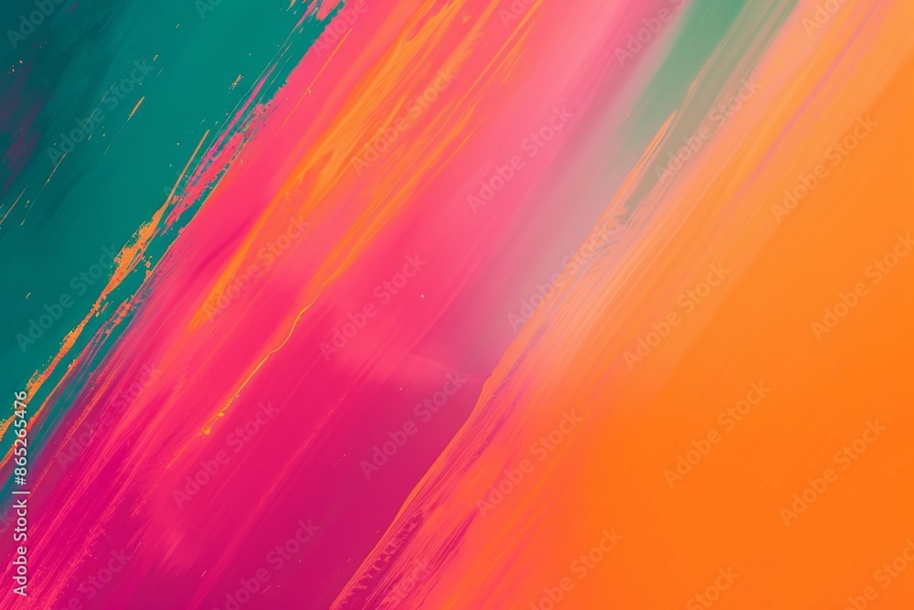 Background image showing green, pink and orange brush strokes blending together, creating a vibrant and colorful abstract design Background image showing green, pink and orange brush strokes blending together, creating a vibrant and colorful abstract design