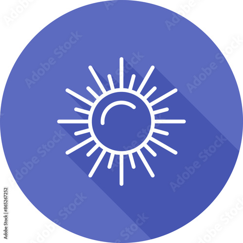 Sun Vector Icon