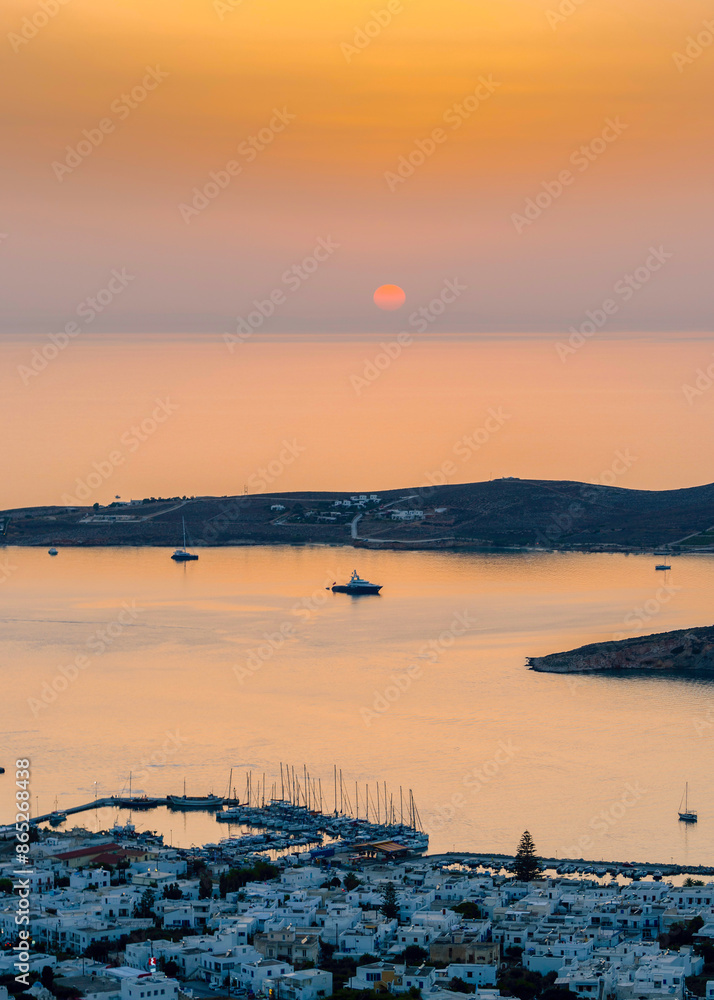 Fototapeta premium sunset on the sea