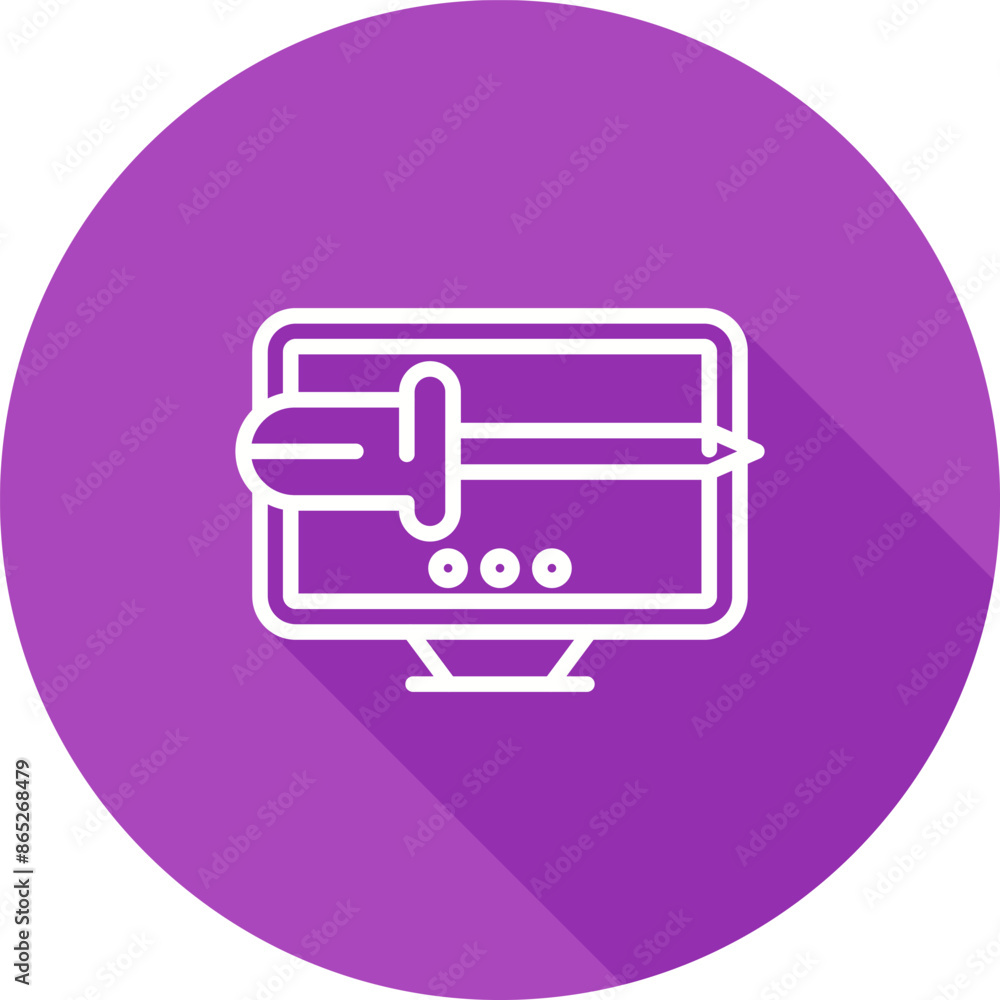 Desktop Vector Icon Desktop Vector Icon