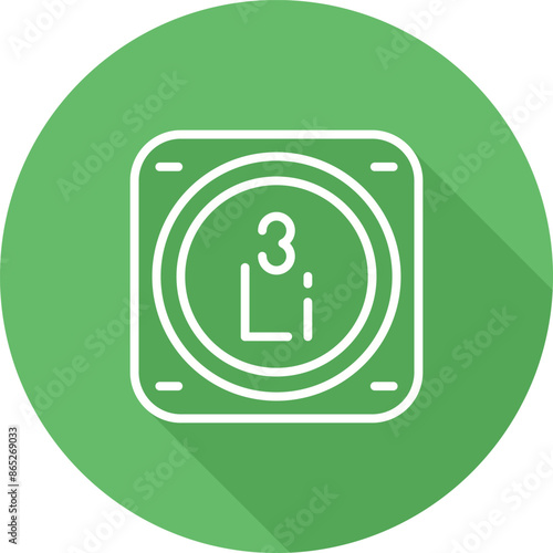 Lithium Vector Icon