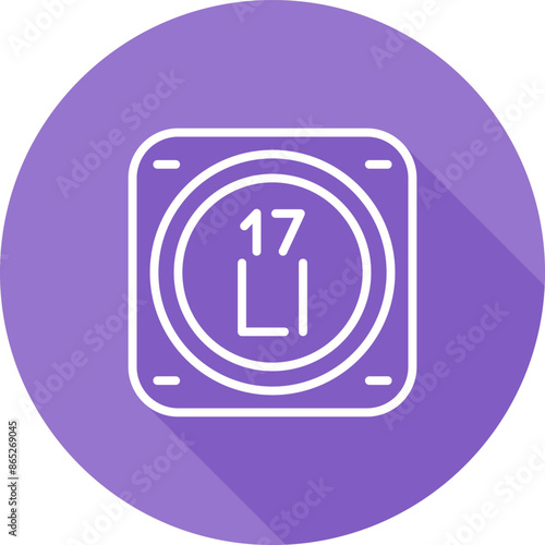 Chlorine Vector Icon