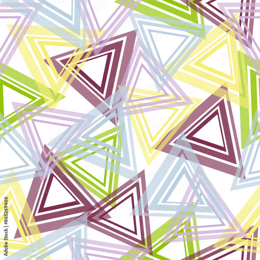 Rainbow color triangle seamless pattern Rainbow color triangle seamless pattern