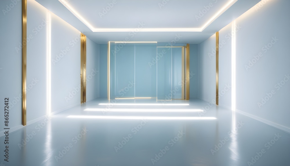 Photo interior modern design room 3d illustration Photo interior modern design room 3d illustration
