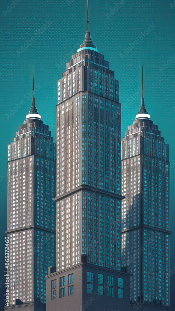 Skyscraper Day, Poster, Happy Skyscraper Day, Story, Three skyscrapers on a bright background. Skyscraper Day Story, with, happy skyscraper day Poster, Skyscraper Day, Poster, Happy Skyscraper Day, Story, Three skyscrapers on a bright background. Skyscraper Day Story, with, happy skyscraper day Poster,