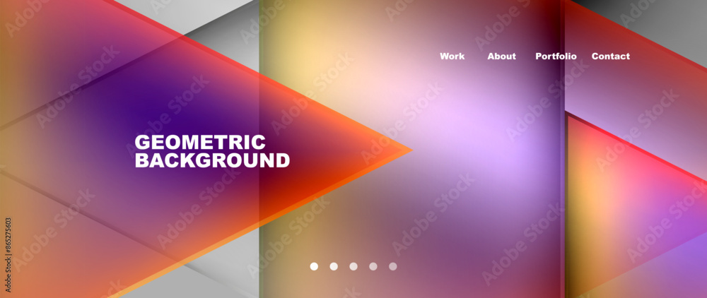 Gradient triangle geometric minimal wallpaper Gradient triangle geometric minimal wallpaper