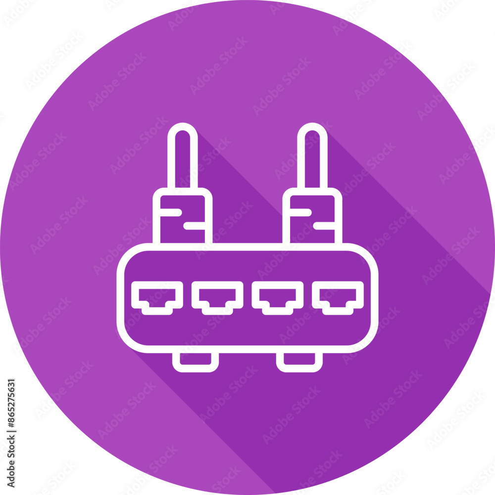 Router Vector Icon Router Vector Icon