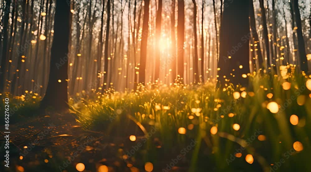 Magical Forest: Firefly Flicker in Sunny Glades Magical Forest: Firefly Flicker in Sunny Glades