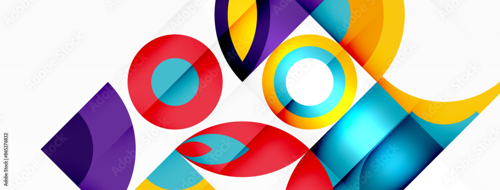 Circles and petals. Geometric beautiful abstract minimal template for Wallpaper, Banner, Background, Card, Book Illustration, landing page Circles and petals. Geometric beautiful abstract minimal template for Wallpaper, Banner, Background, Card, Book Illustration, landing page
