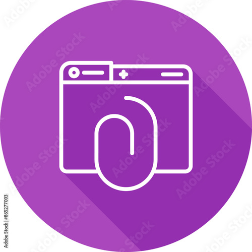 Atachment Vector Icon