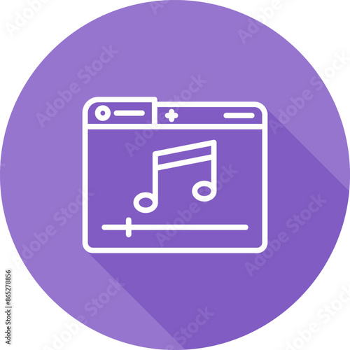 Music Player Vector Icon