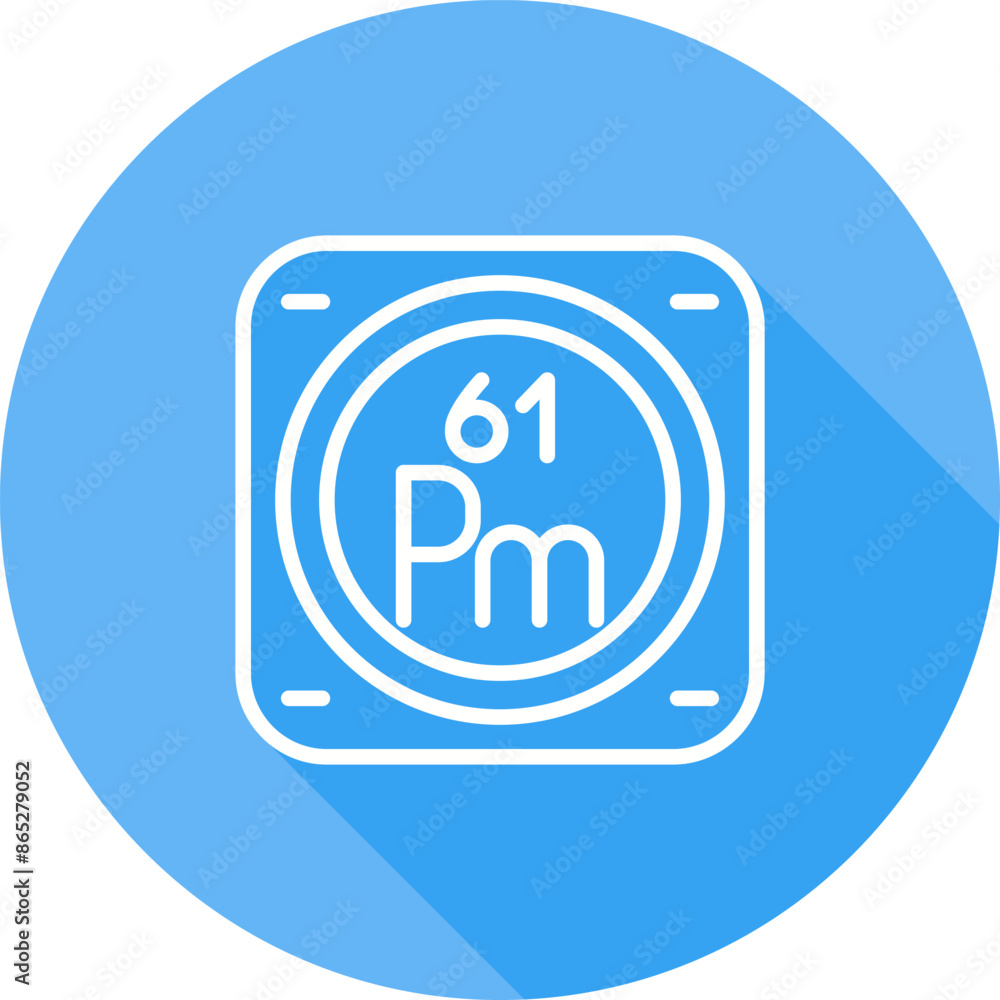 Chemical Element Vector Icon Chemical Element Vector Icon