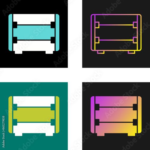 Carbon Heater Vector Icon