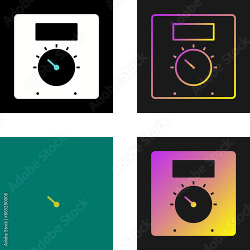 Thermoregulator Vector Icon