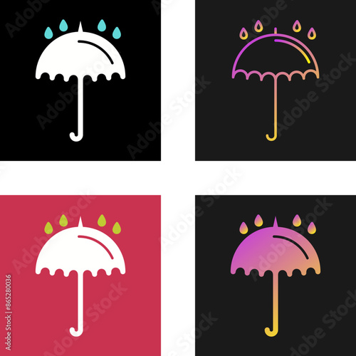 Umbrella Vector Icon