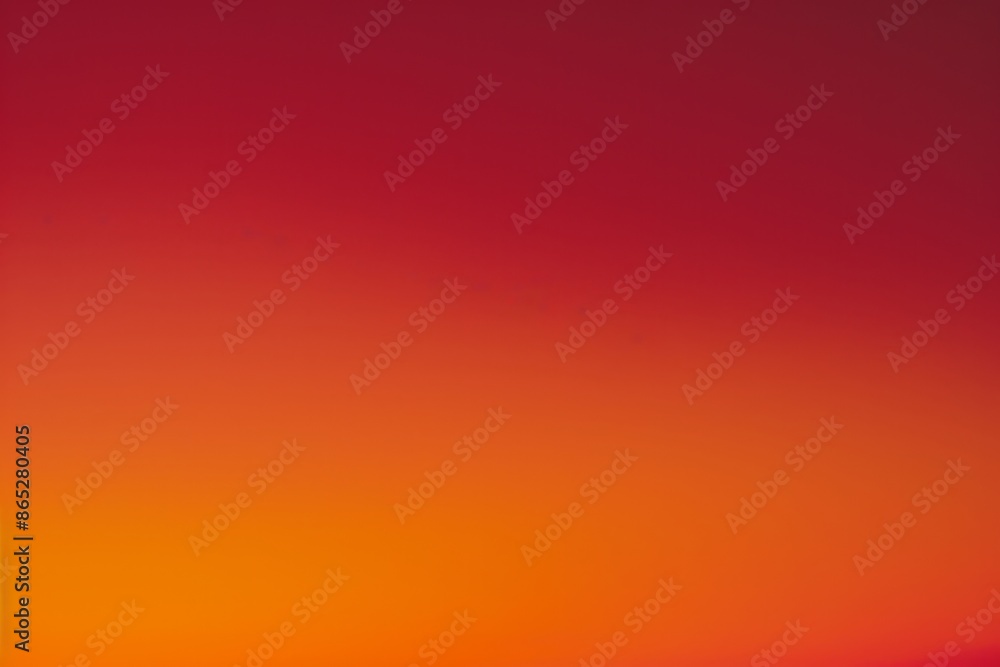 Naklejka premium Abstract background featuring a smooth blend of red and orange colors, creating a vibrant and energetic gradient. This colorful background is perfect for a wide range of projects