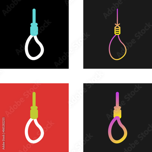 Noose Vector Icon
