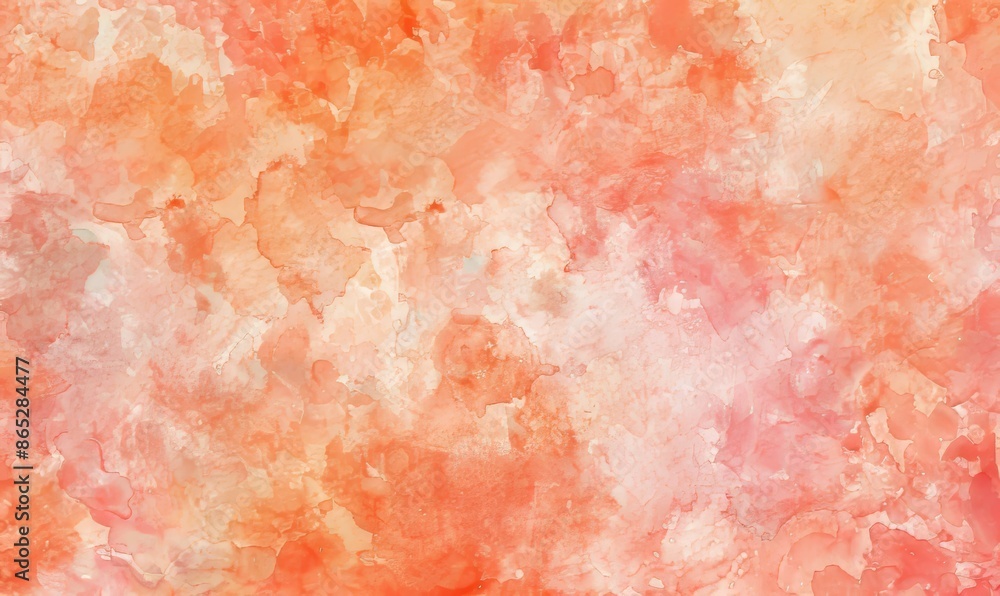 Watercolor, texture, and delicate peach raster illustration background Watercolor, texture, and delicate peach raster illustration background