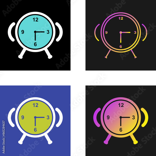 Alarm Clock Vector Icon