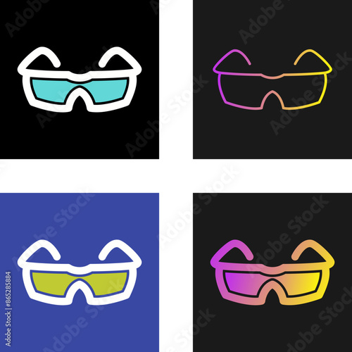 Goggles Vector Icon