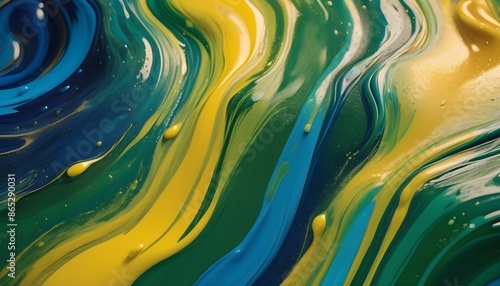 abstract colorful background with waves