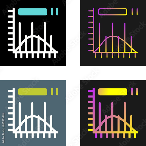 Histogram Vector Icon