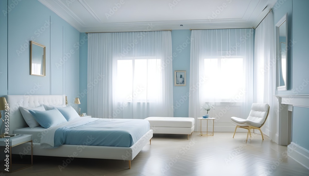 Photo interior modern design room 3d illustration Photo interior modern design room 3d illustration