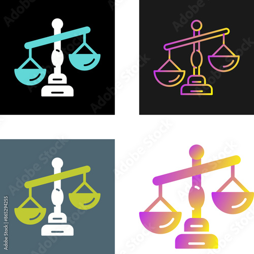 Inequality Vector Icon