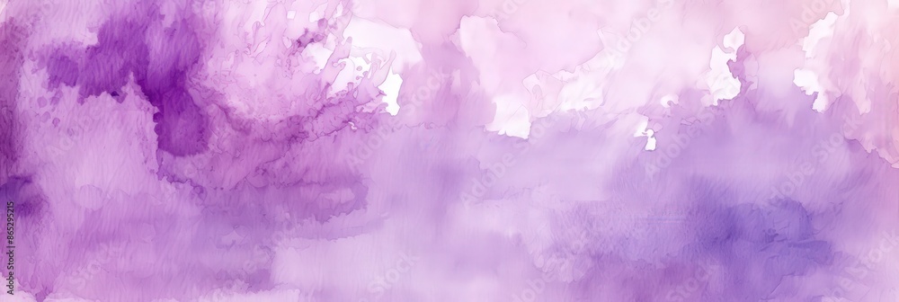 Fototapeta premium Abstract Purple Watercolor Background