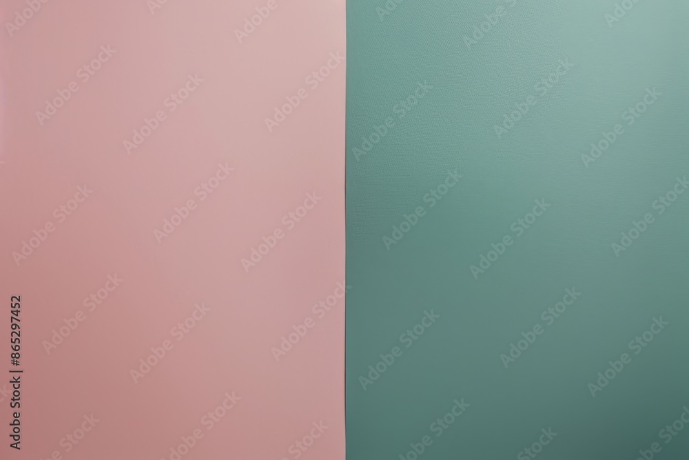Soothing two-tone background in pastel pink and green, perfect for minimalist designs with space for text. Enhance your creative vision with this versatile image for print or digital platforms Soothing two-tone background in pastel pink and green, perfect for minimalist designs with space for text. Enhance your creative vision with this versatile image for print or digital platforms