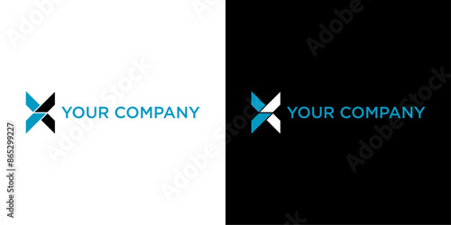 business logo design X later logo