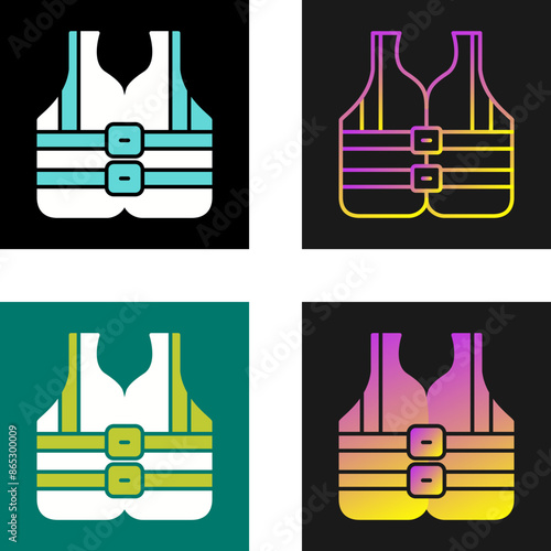 Life Jacket Vector Icon