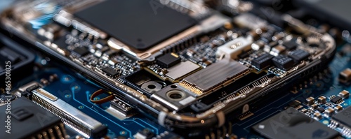 Close up View of Dismantled...