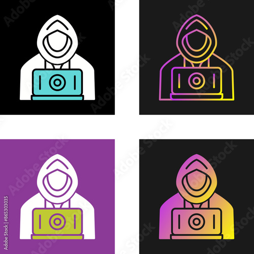 Hacker Vector Icon