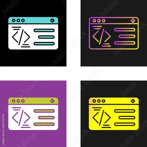 Programming Vector Icon