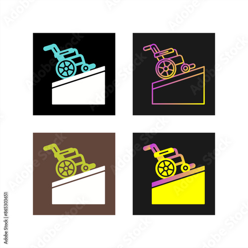 Ramp Vector Icon