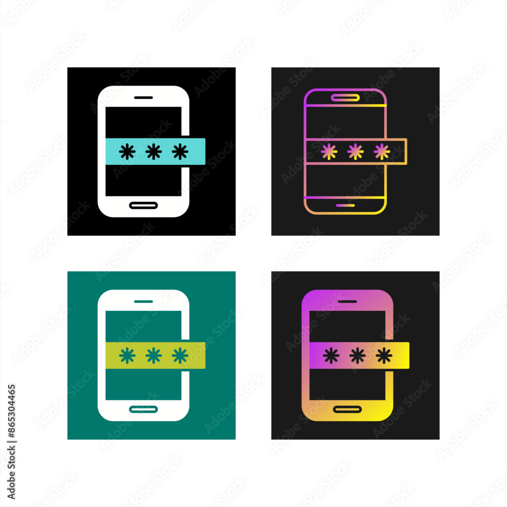 Password Vector Icon Password Vector Icon