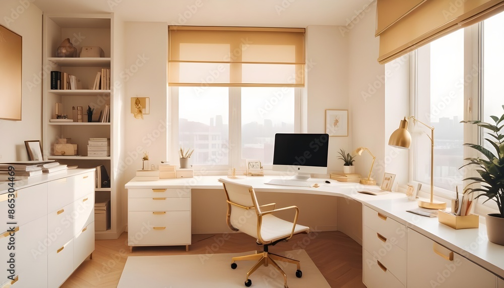 Photo interior modern design room 3d illustration Photo interior modern design room 3d illustration