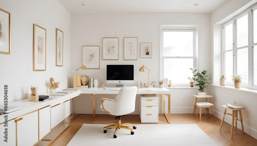 Photo interior modern design room 3d illustration Photo interior modern design room 3d illustration