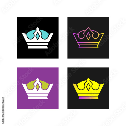 Crown Vector Icon © Graphic Nehar