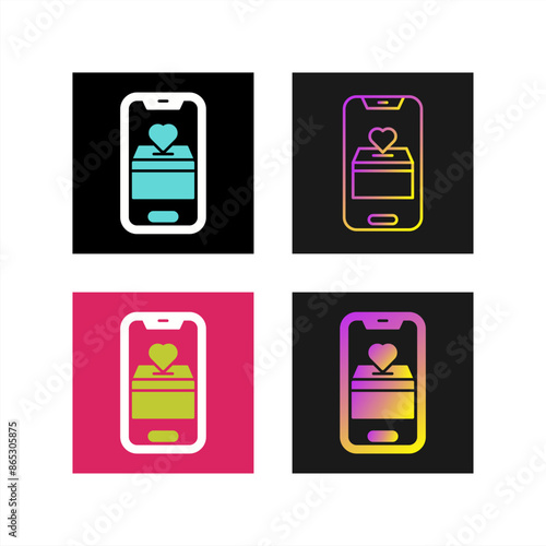 Online Donation Vector Icon