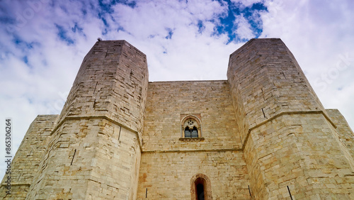 Castel del Monte, dimora di Federico II di Svevia. Andria, Puglia, Italy photo