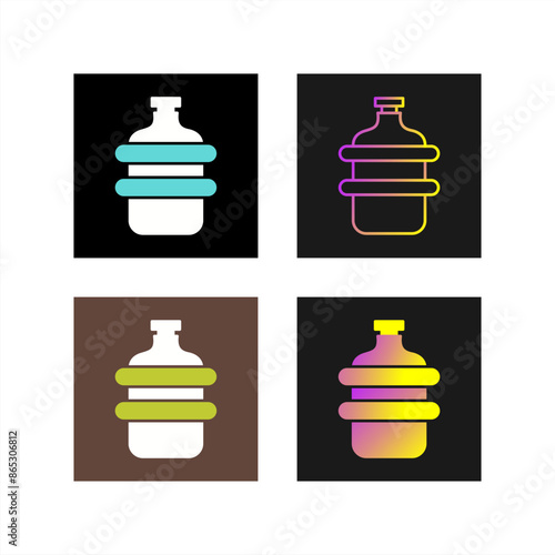 Gallon Vector Icon